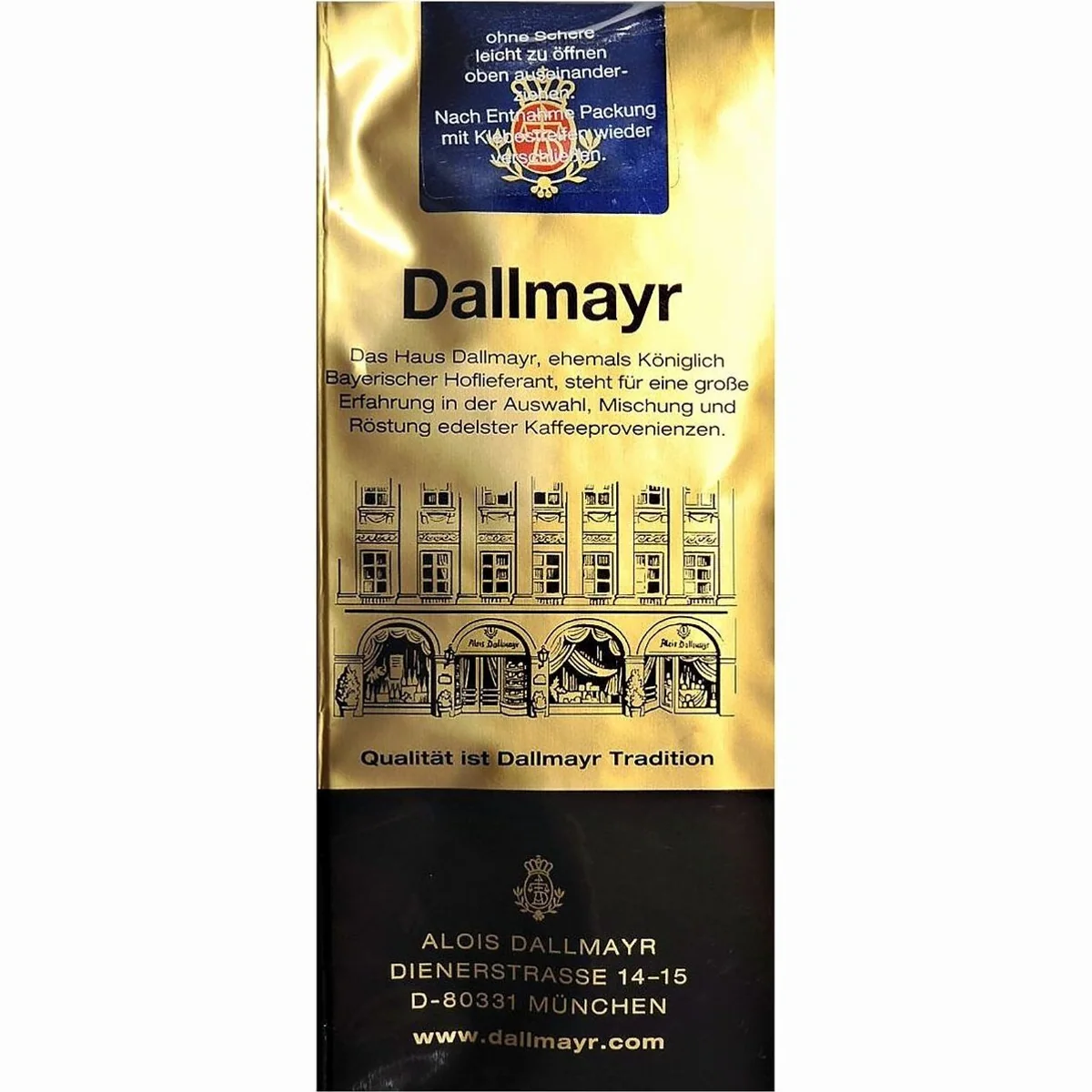 Dallmayr Prodomo Kaffee, ganze Bohnen, 500 g – 100% Arabica, Vollaromaröstung, geringer Bitterstoffanteil 2