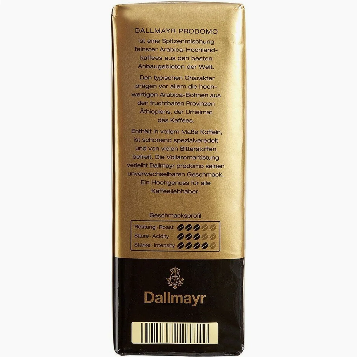 Dallmayr Prodomo Kaffee, 500 g, 100% Arabica, vollmundig und aromatisch 3