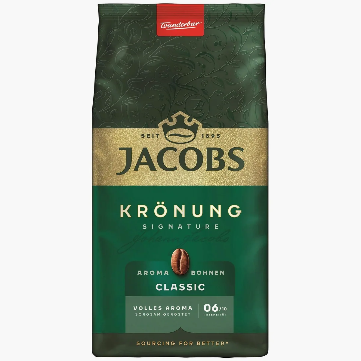 Jacobs Krönung Aroma-Bohnen Classic, vollmundiges Verwöhnaroma, 12 x 500g 2