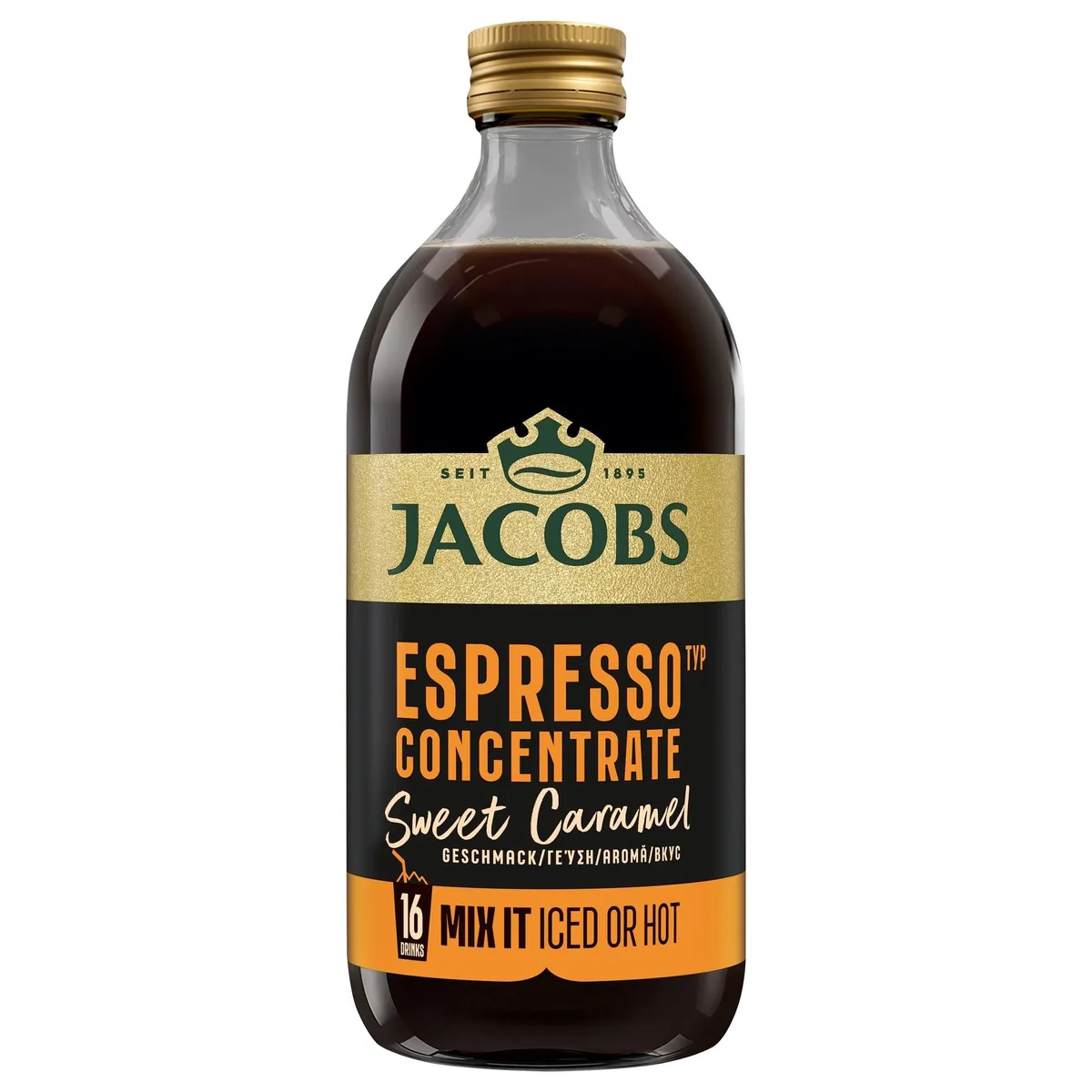 Jacobs Espresso Kaffeekonzentrat Caramel, Ideal für kreative Kaffee-Spezialitäten 3