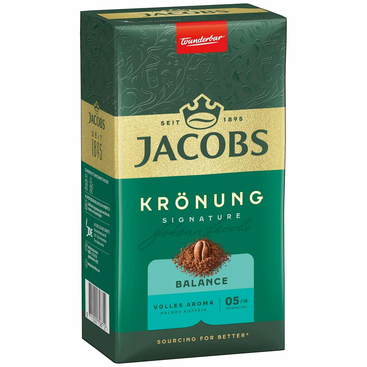 Jacobs Krönung Balance Röstkaffee, harmonisch und weich — 12 x 500 g 3
