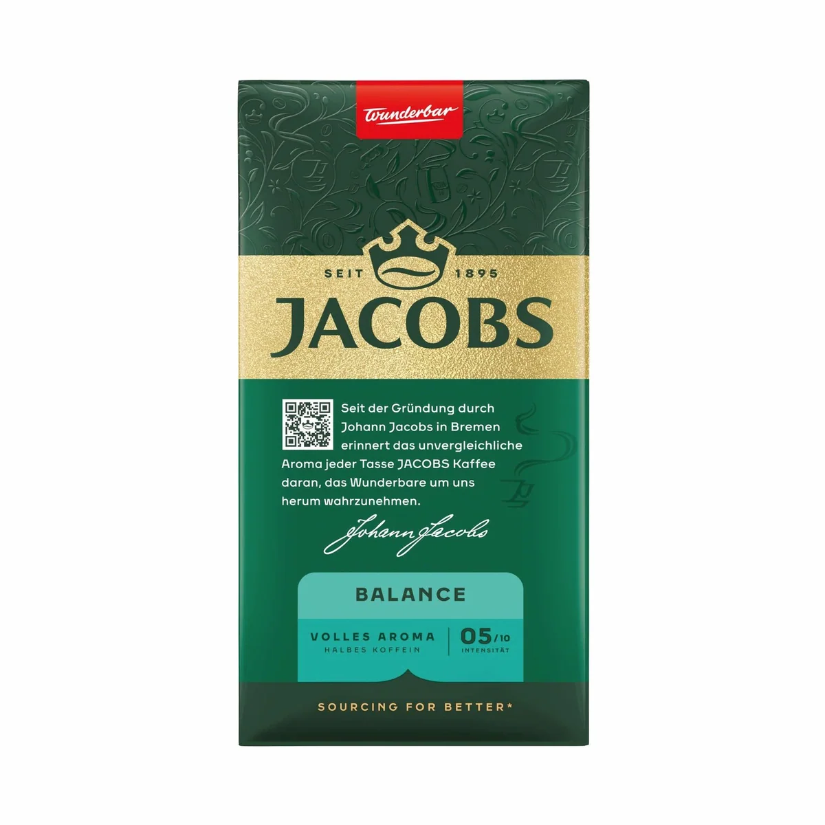 Jacobs Krönung Balance Röstkaffee, harmonisch und weich — 12 x 500 g 5