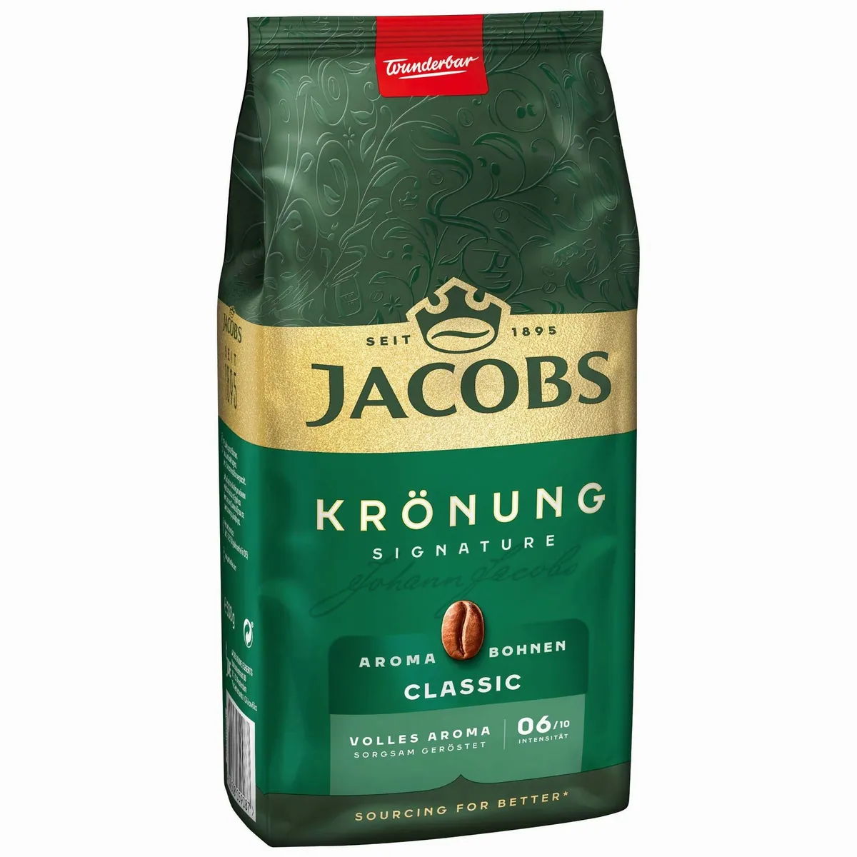 Jacobs Krönung Aroma-Bohnen Classic, vollmundig, röstfrisch, 6 x 500 g 3