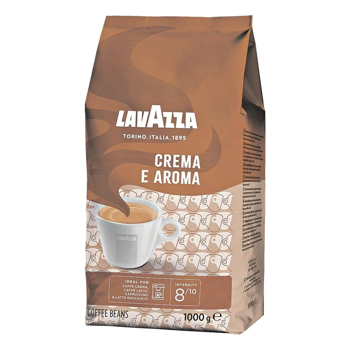 Lavazza Crema e Aroma, ganze Bohnen, kräftig-intensiv und cremig 2