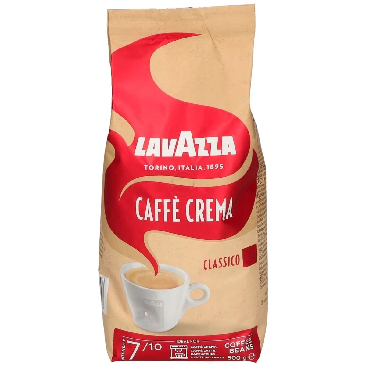 Lavazza Caffè Crema Classico, milder Geschmack, 70% Arabica, 500 g 2