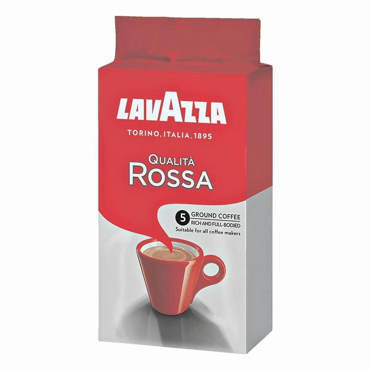 Lavazza Qualità Rossa, gemahlener Kaffee, kräftig & aromatisch 2