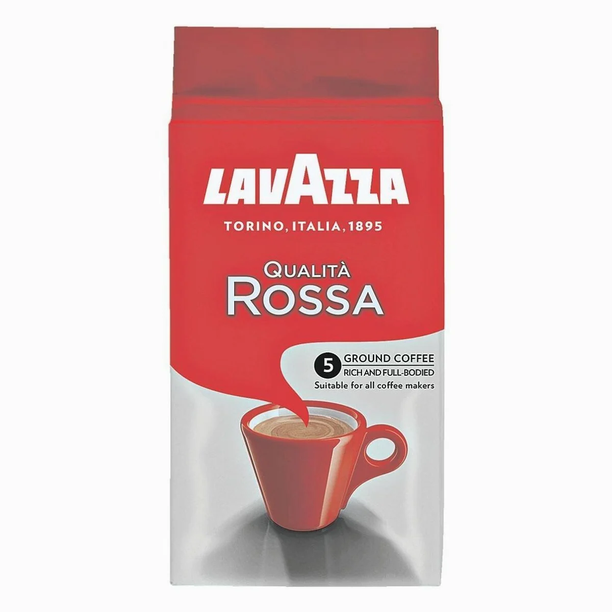Lavazza Qualità Rossa, gemahlener Kaffee, kräftig & aromatisch 3