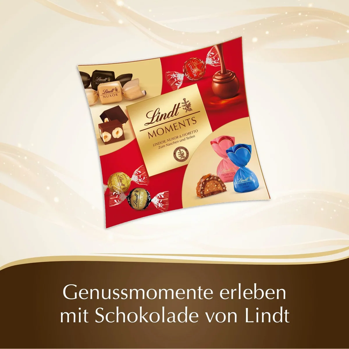 Lindt Moments Schokolade 223g, exquisite Pralinenmischung für besondere Anlässe 3