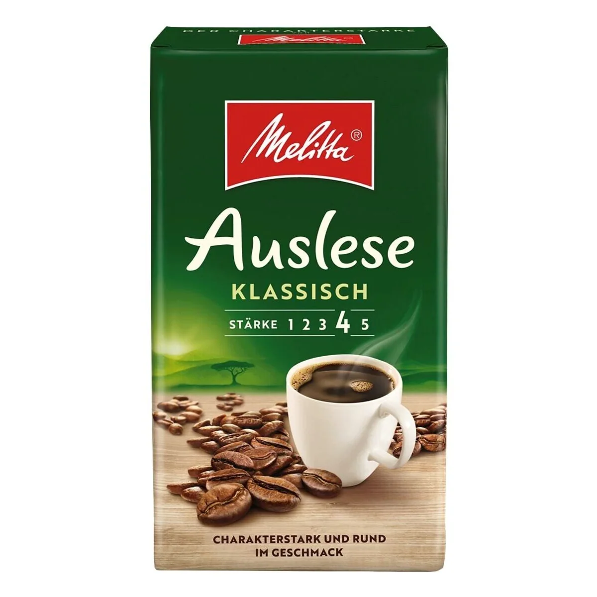 Melitta Auslese Klassisch, gemahlener Kaffee, kräftiges Aroma, 500 g 2