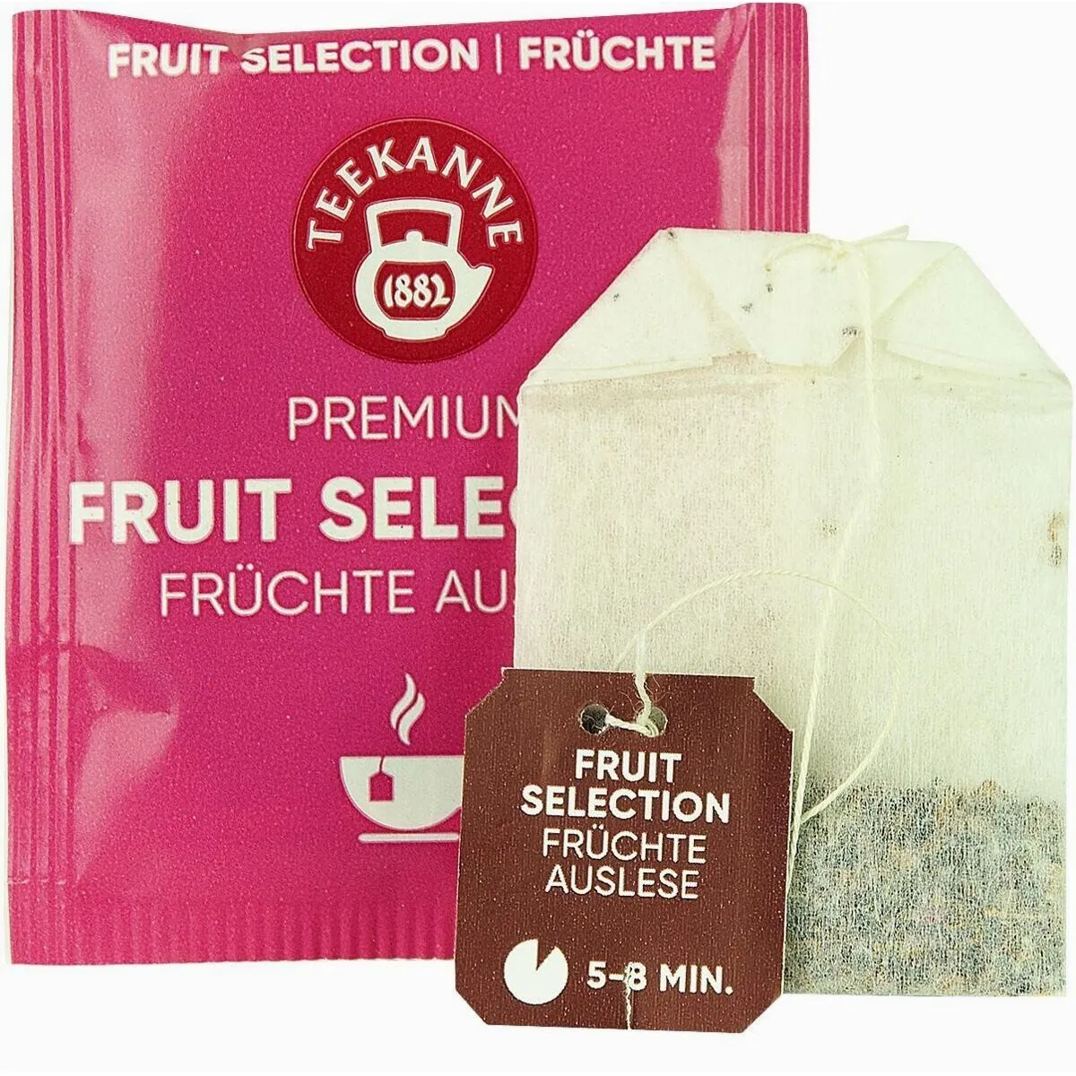 Teekanne Premium Früchte Auslese, fruchtig-frischer Genuss mit Erdbeer- und Orangenaroma 4