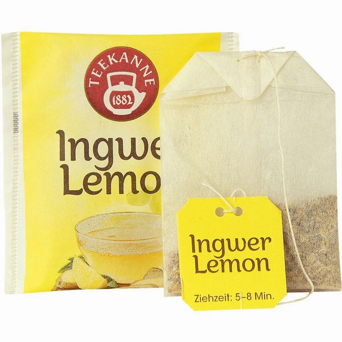 Teekanne Ingwer-Lemon Tee, spritzig & wärmend, 20 Beutel 3