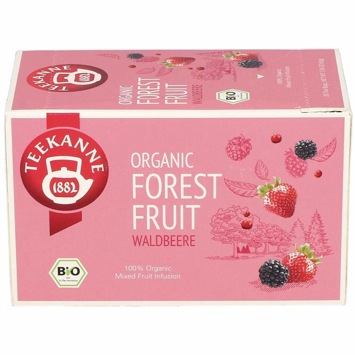 Teekanne Waldbeere Tee, fruchtig-süß, 20 Beutel 2