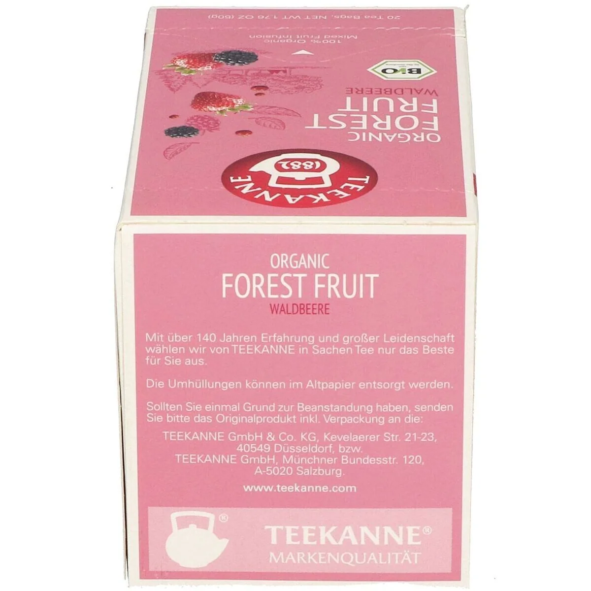 Teekanne Waldbeere Tee, fruchtig-süß, 20 Beutel 5